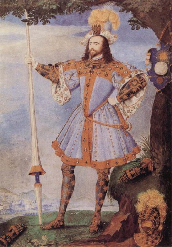 Nicholas Hilliard Portrait of George Clifford Earl of Cumberland Germany oil painting art